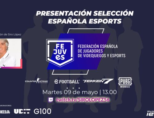 Siro López presentará a la selección española de esports Fejuves